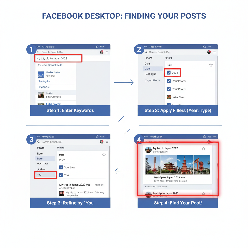 How to Access on Mobile — how to find your post on facebook