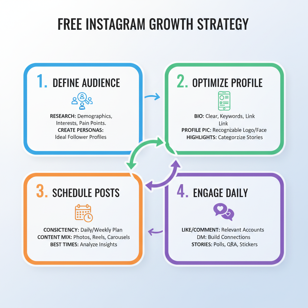 Establish a Consistent Posting Schedule — how to gain instagram followers for free
