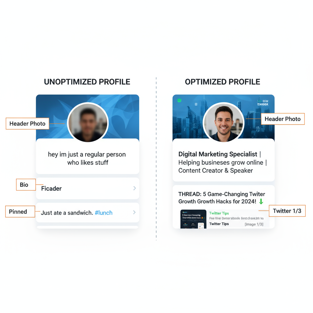 Key Elements to Optimize: — how to gain more followers on twitter