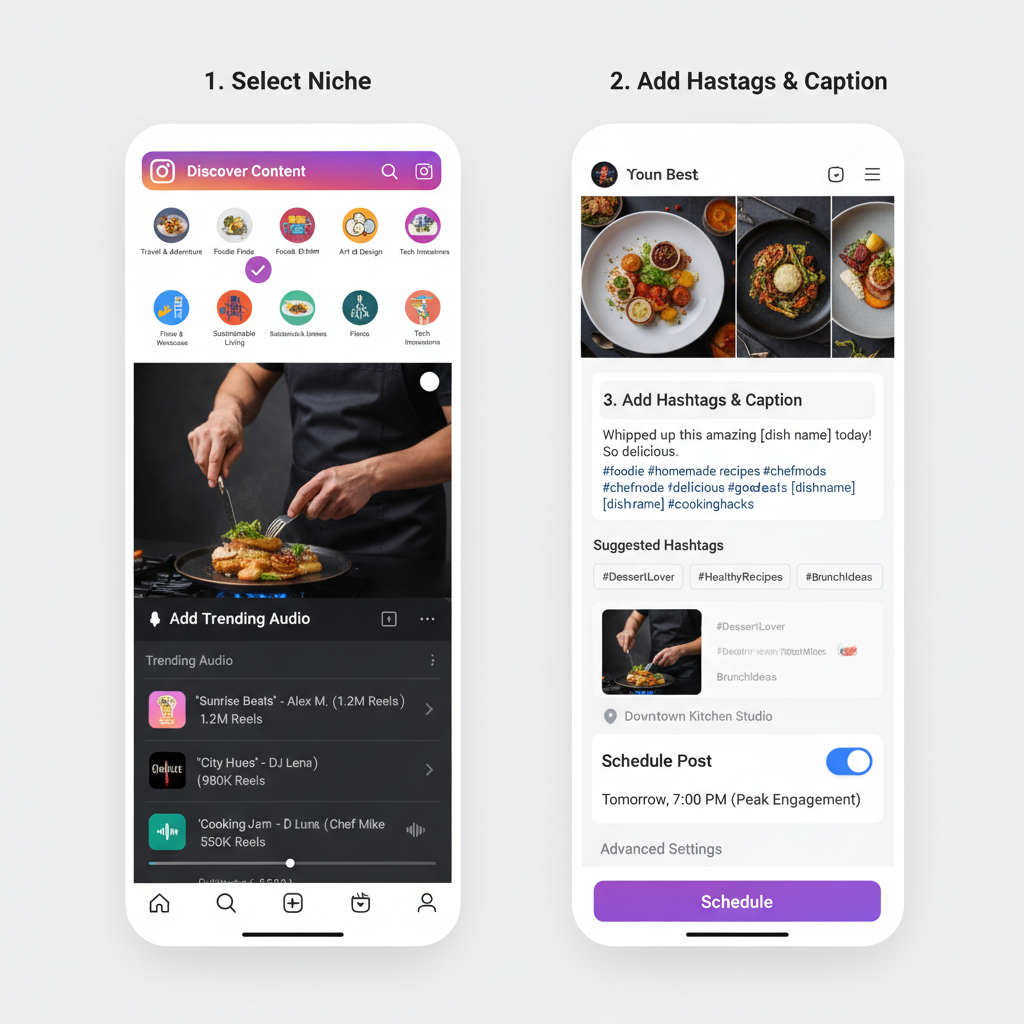 Choose a Specific Niche and Target Audience — how to gain views on instagram