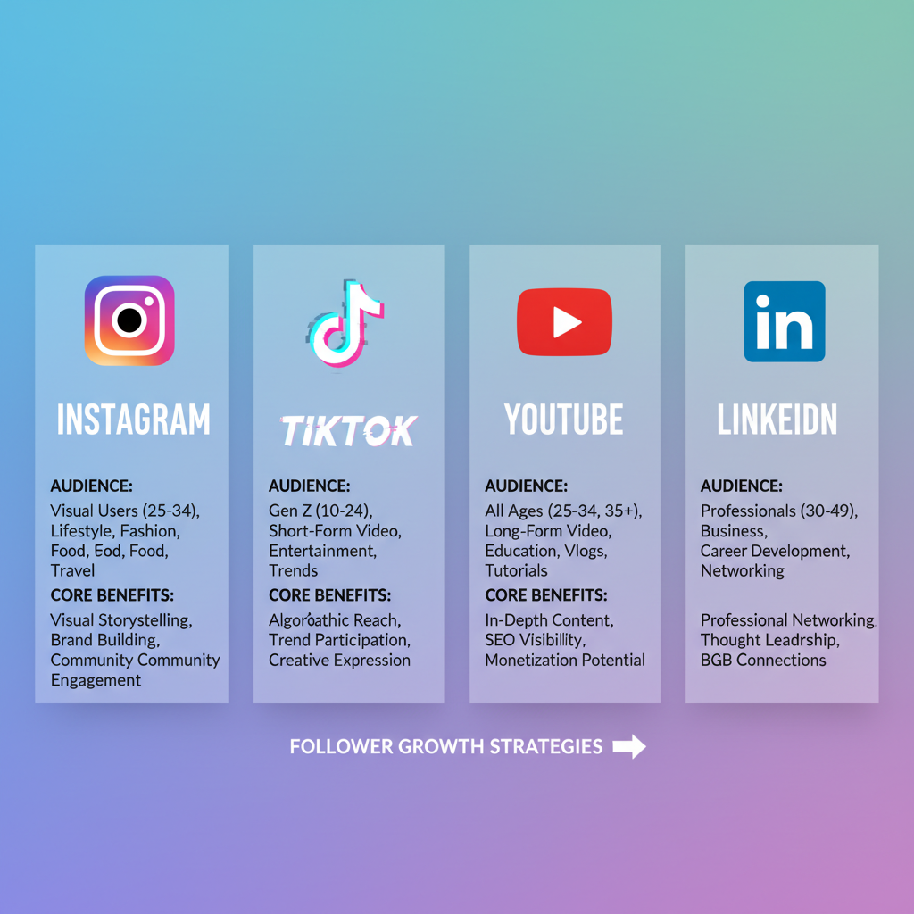 Choose the Right Social Media Platforms for Your Goals — how to get followers on social media
