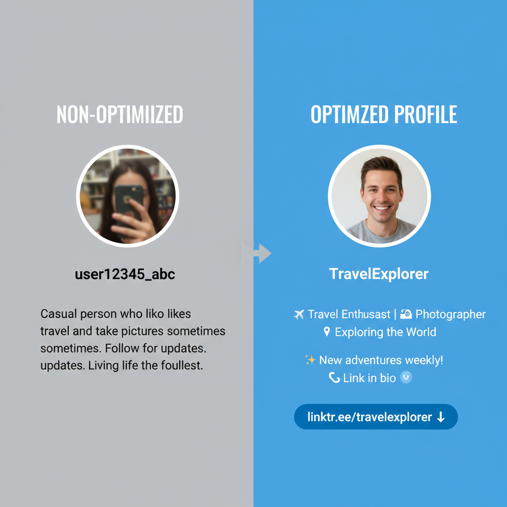 Bio — how to get following on instagram
