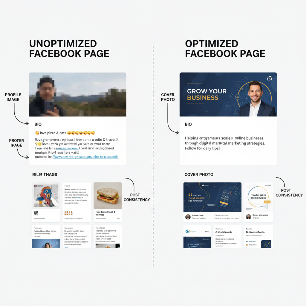 Key Areas to Optimize: — how to get free facebook followers fast