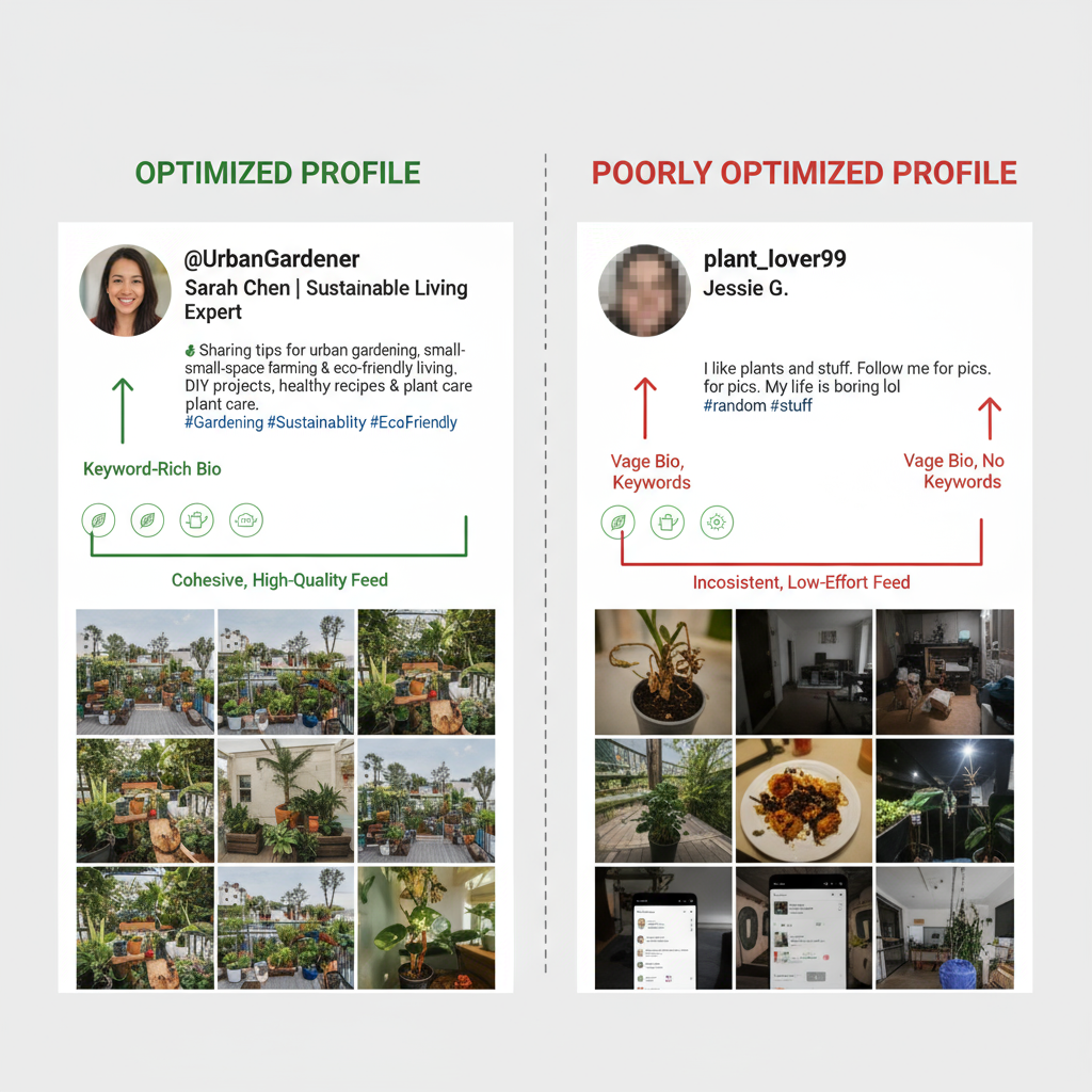 Use High-Quality, Niche-Relevant Profile Picture & Cohesive Grid — how to get more followers on instagram free