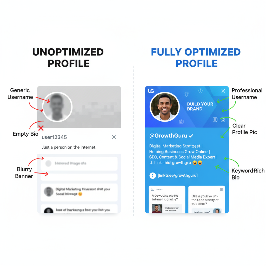 Craft a Compelling Profile — how to get more followers on x