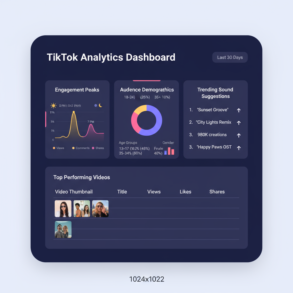 Post at Peak Engagement Times Using Analytics — how to get more likes on tiktok for free