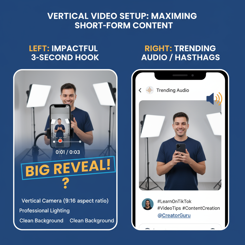 Crafting a Powerful 3-Second Hook — how to get on my fyp on tiktok and go viral