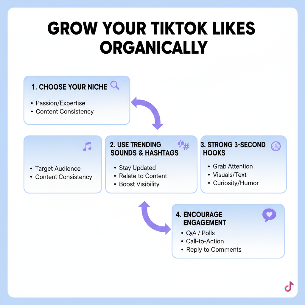 Use Trending Sounds, Hashtags, and Challenges — how to get tiktok likes