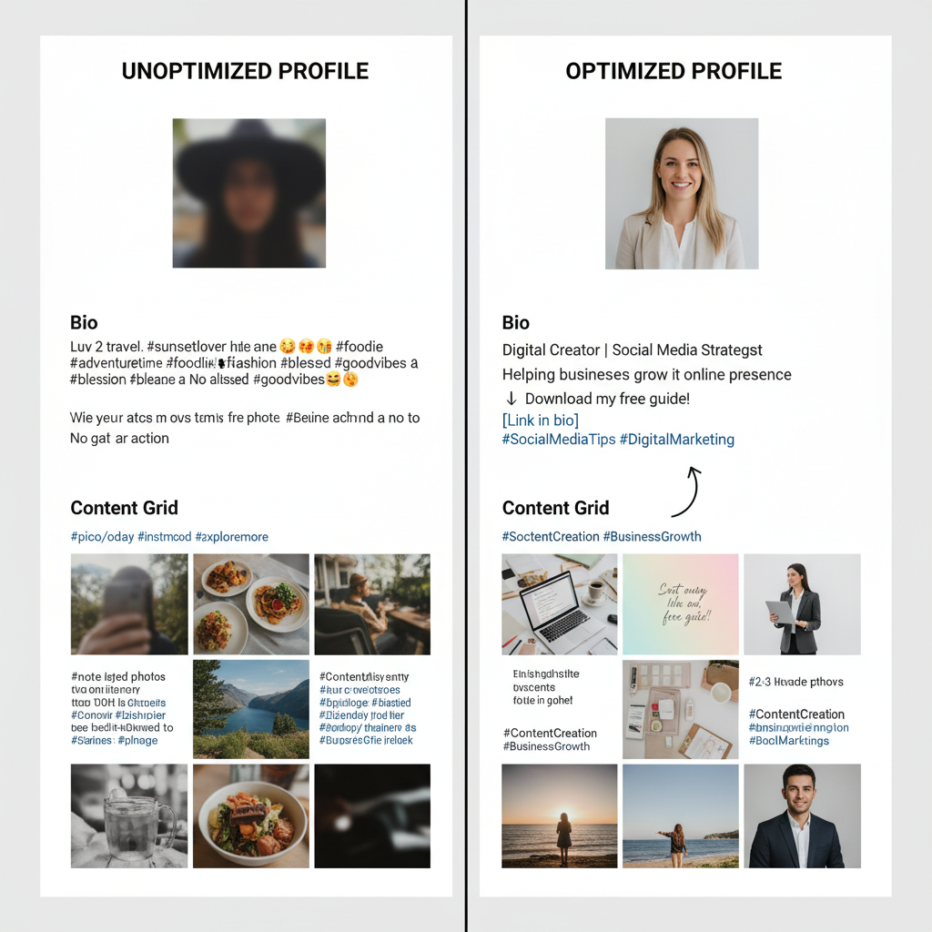 Optimize Your Instagram Bio and Profile Picture — how to have more followers on instagram
