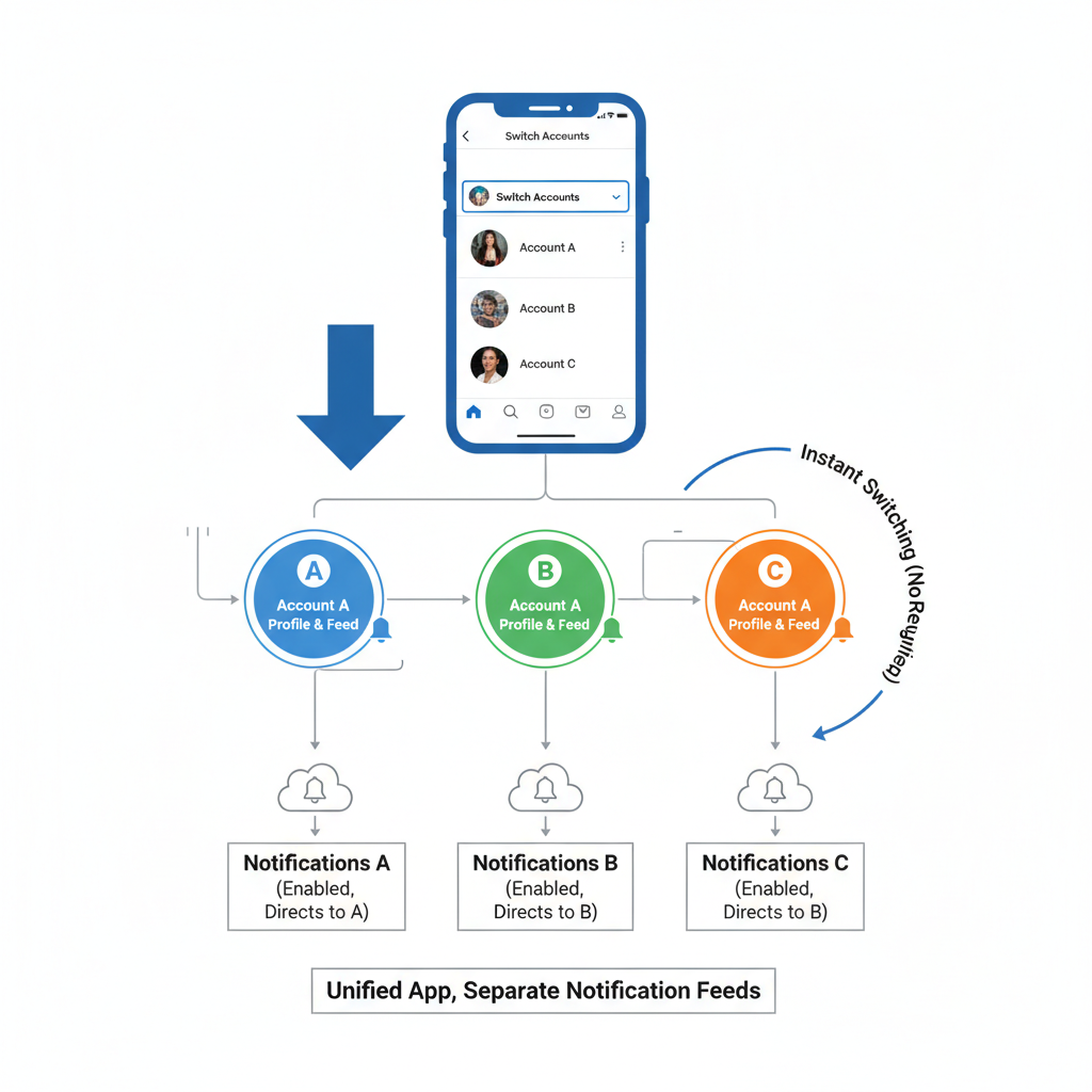 Instagram’s Official Multi-Account Feature: How It Works — how to have multiple accounts on instagram