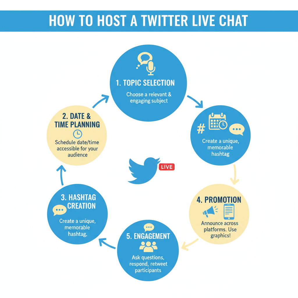 Step 4: Promote the Event in Advance — how to host a successful live chat on twitter