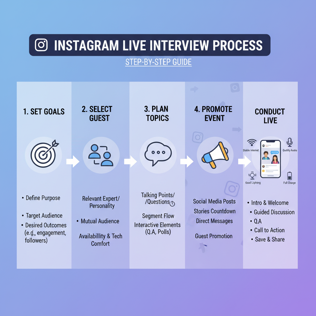 How to Host Successful Instagram Live Interviews — how to host engaging instagram live interviews