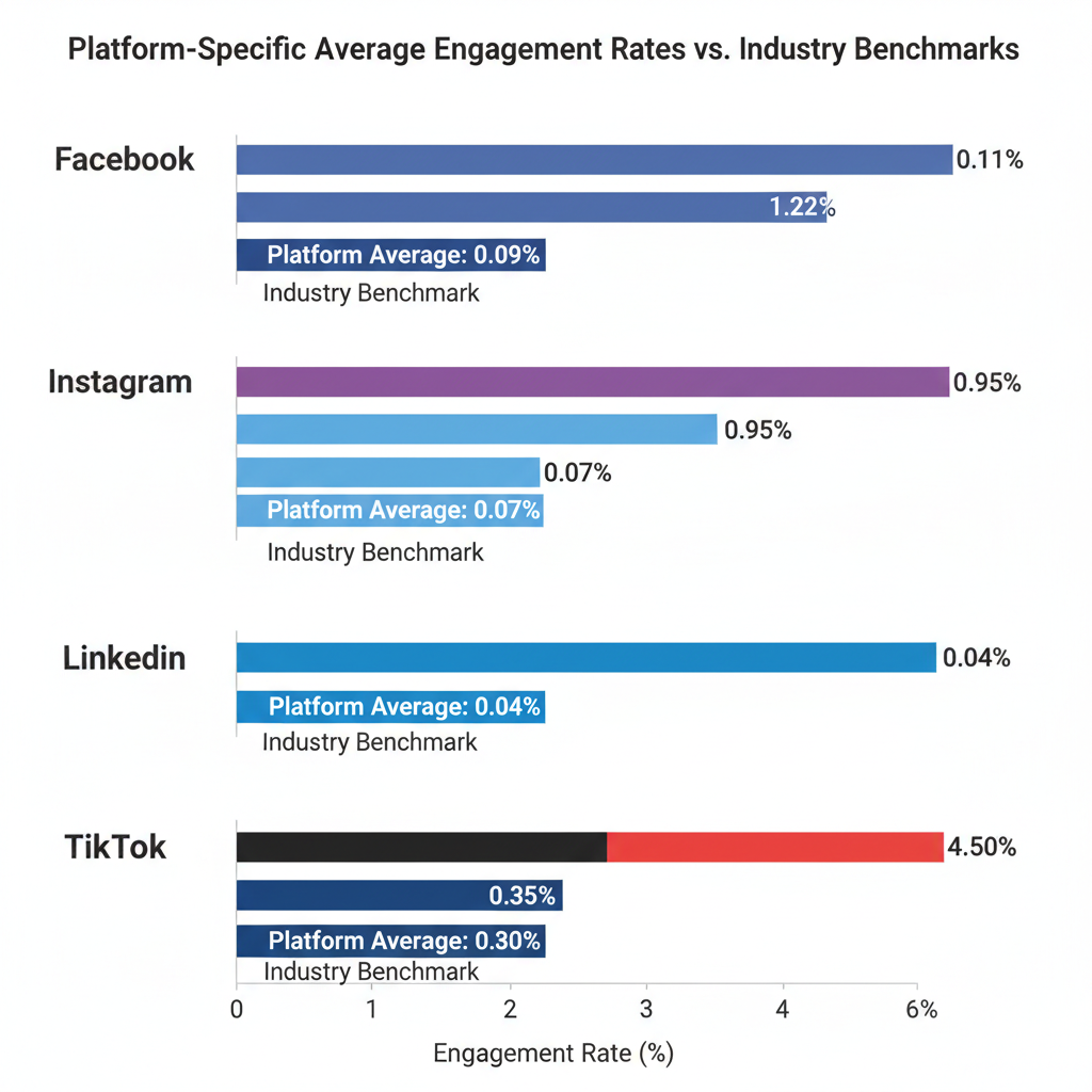 Audit Current Metrics — how to improve your social media engagement rate