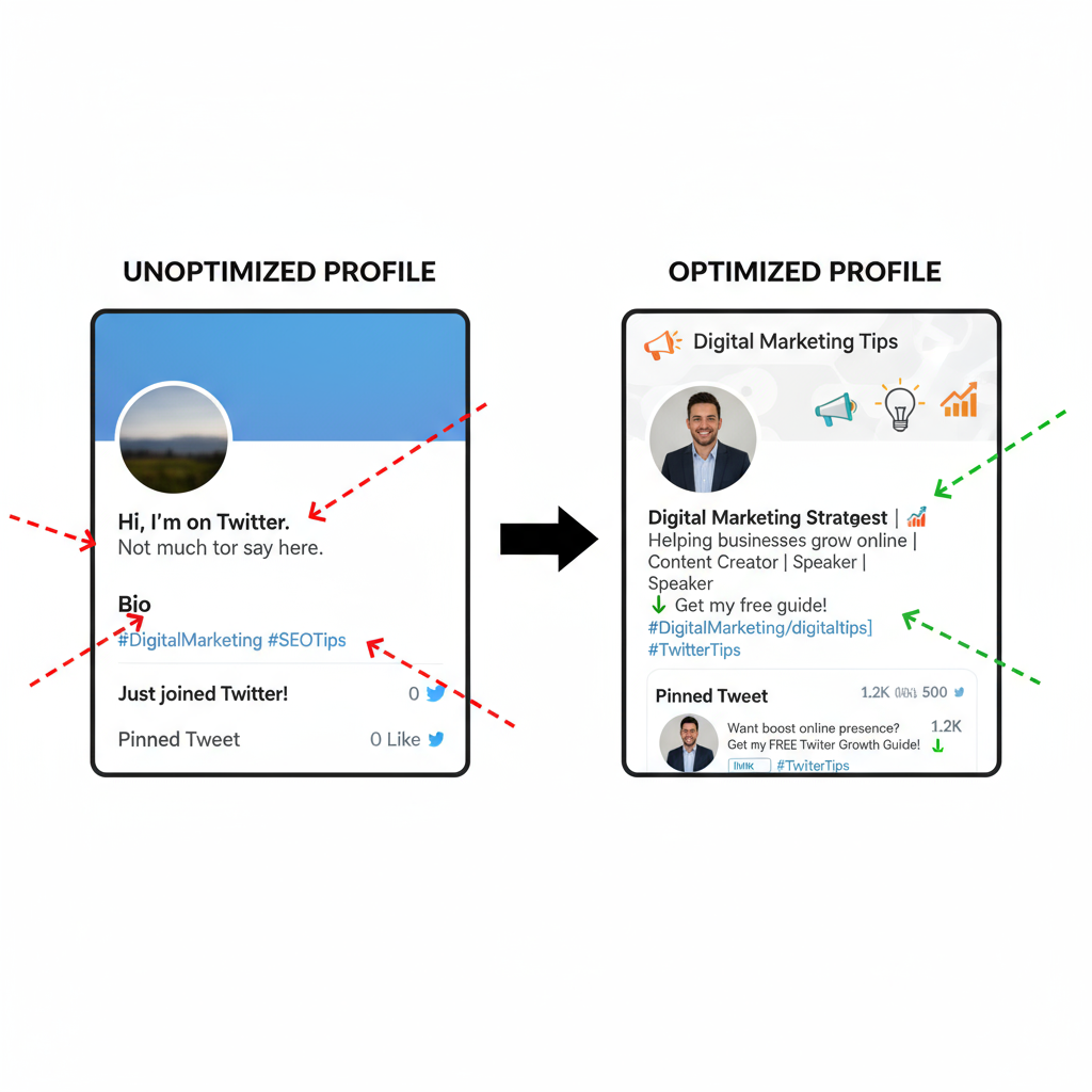 Key Elements to Optimize — how to increase twitter followers effectively