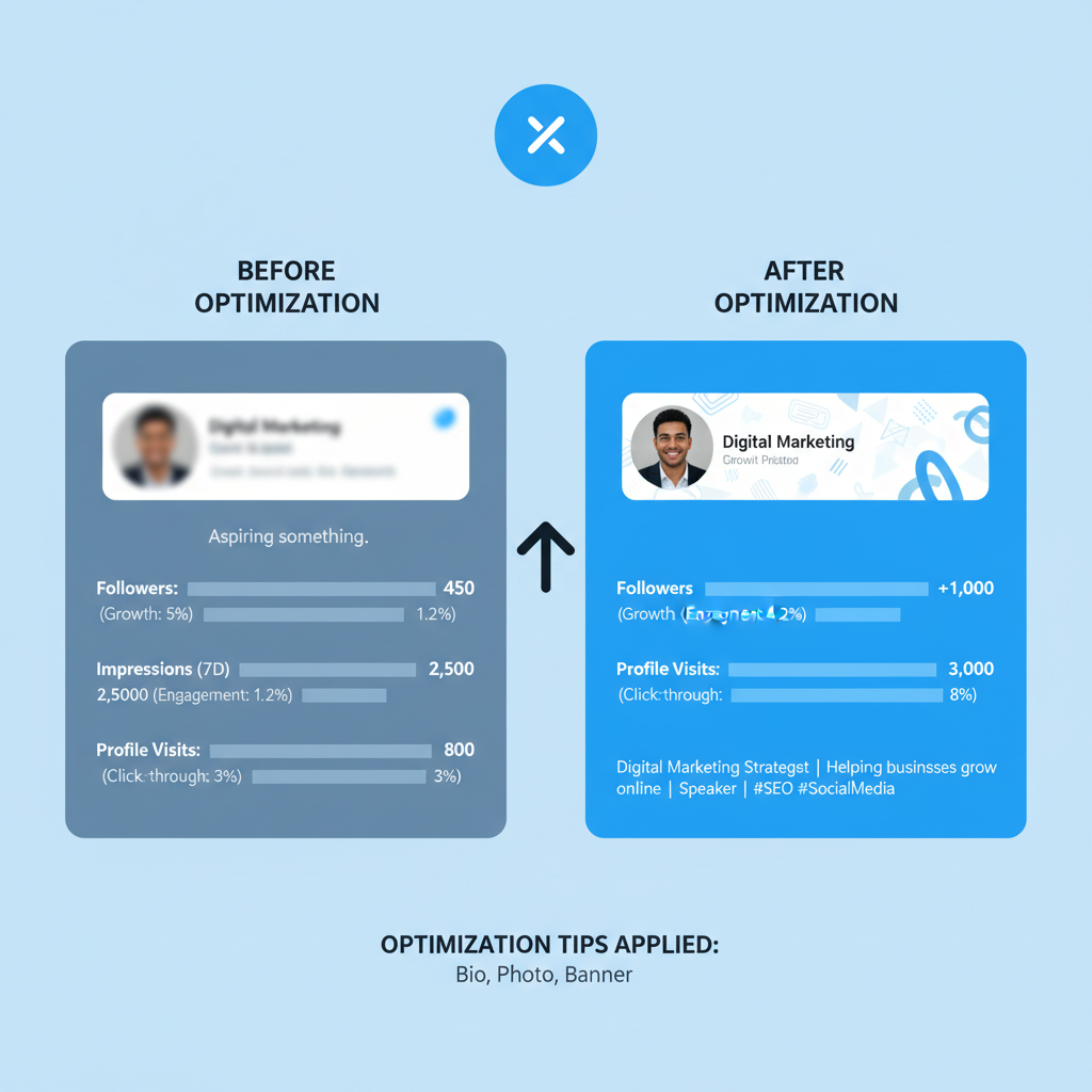 Optimizing Your Bio, Profile Photo, and Banner for Brand Recall — how to increase twitter impressions organically