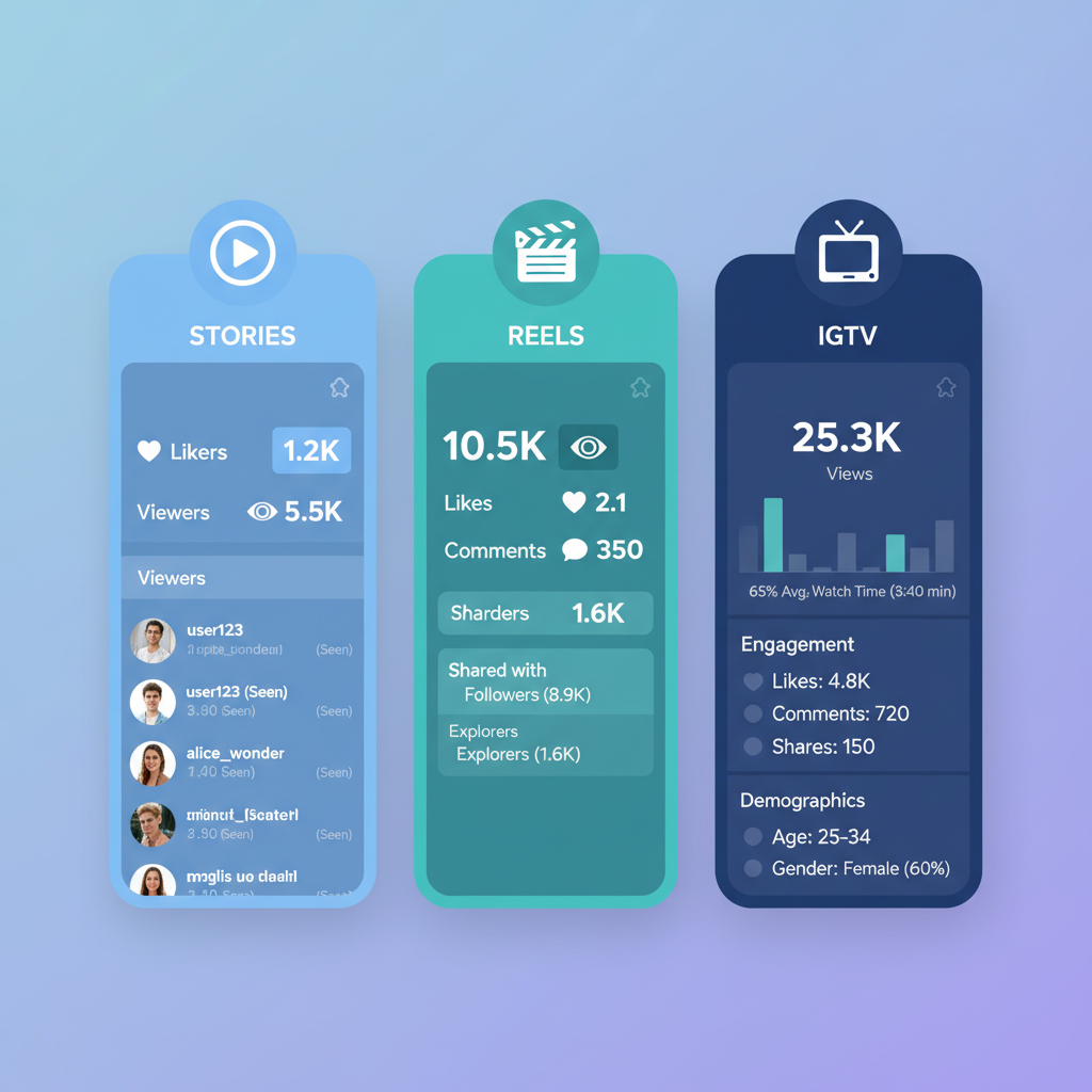 Stories vs Reels vs IGTV: Key Differences — how to increase your instagram views list