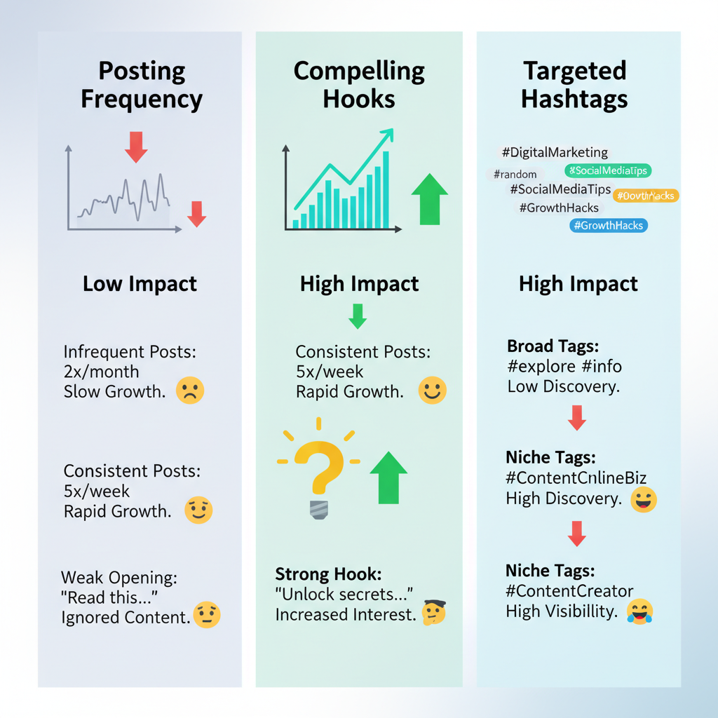 Craft Compelling Hooks in the First 3 Seconds — how to increase your instagram views list