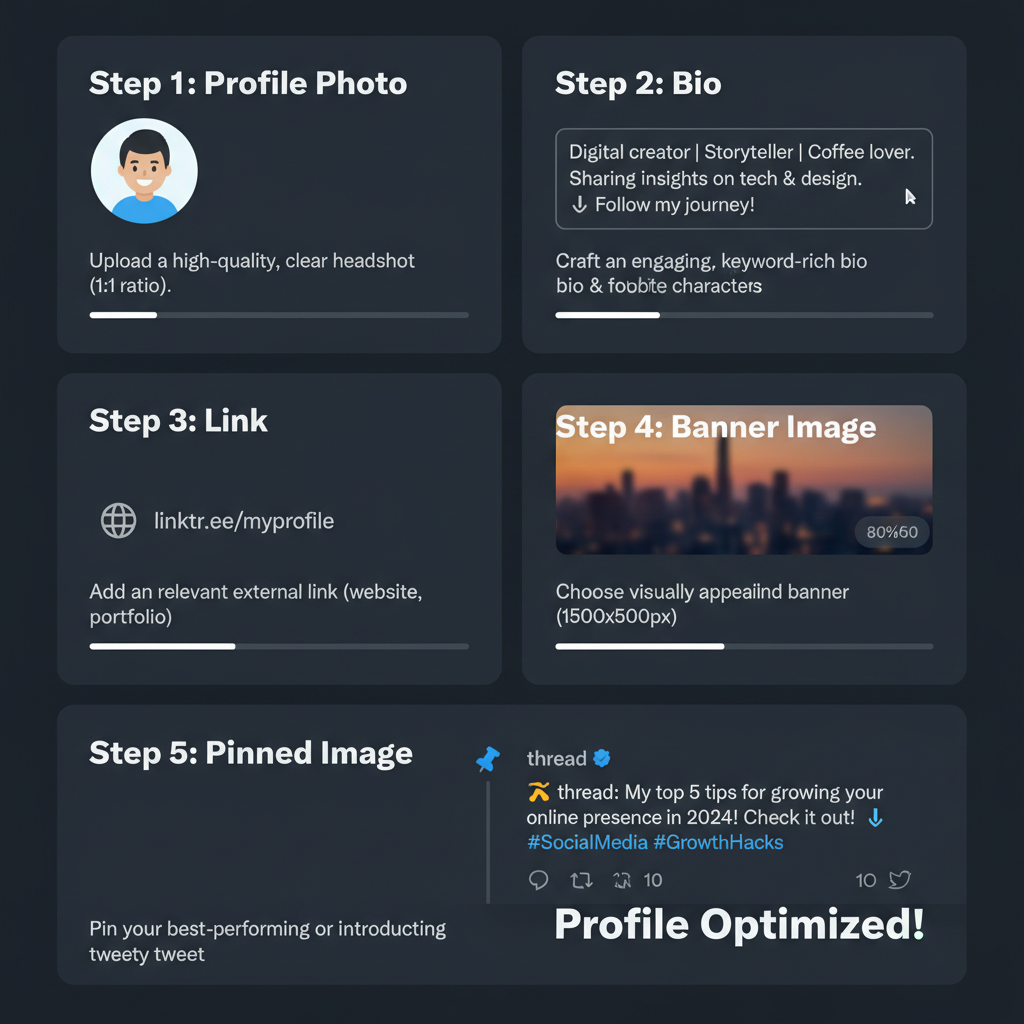 Elements to refine: — how to increase your twitter reach organically