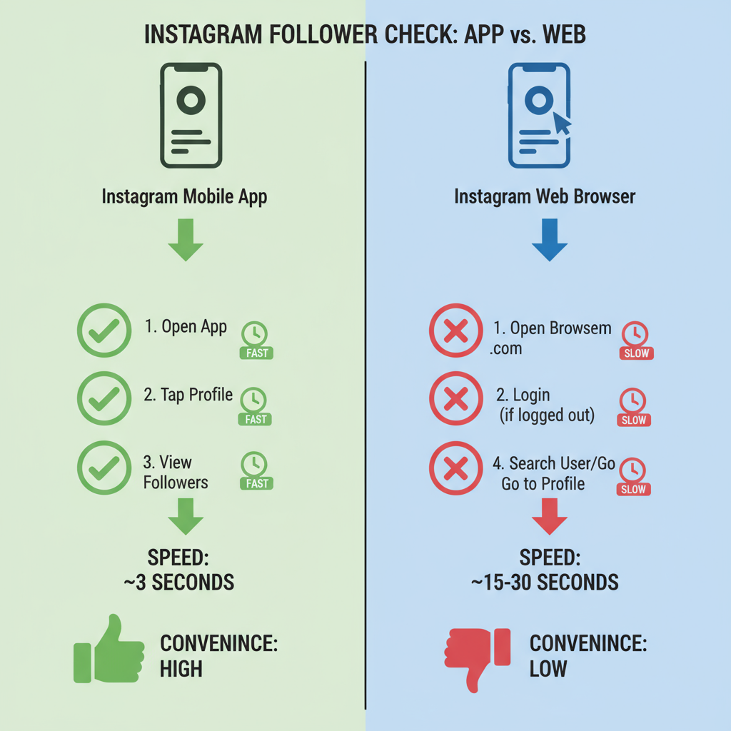 Check Mutual Followers via Other Profiles — how to know who follows you on instagram