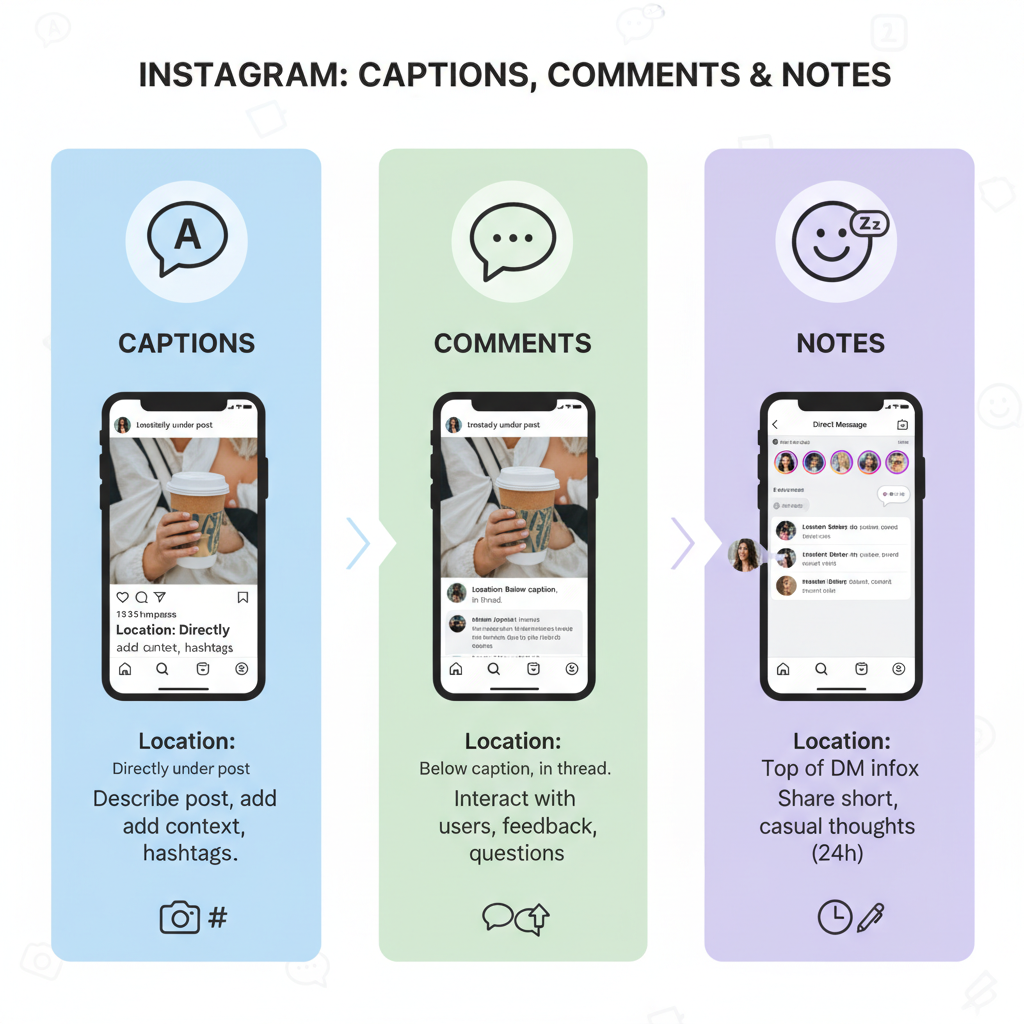 Viewing Friends’ Notes in DMs — how to leave a note on an instagram post