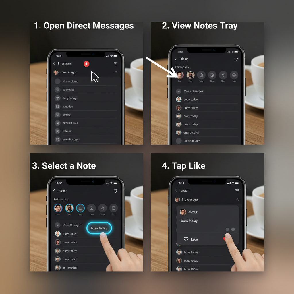 Introduction to Instagram Notes Feature — how to like a note on instagram