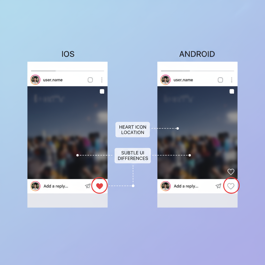 Locating and Opening the User’s Story — how to like an instagram story