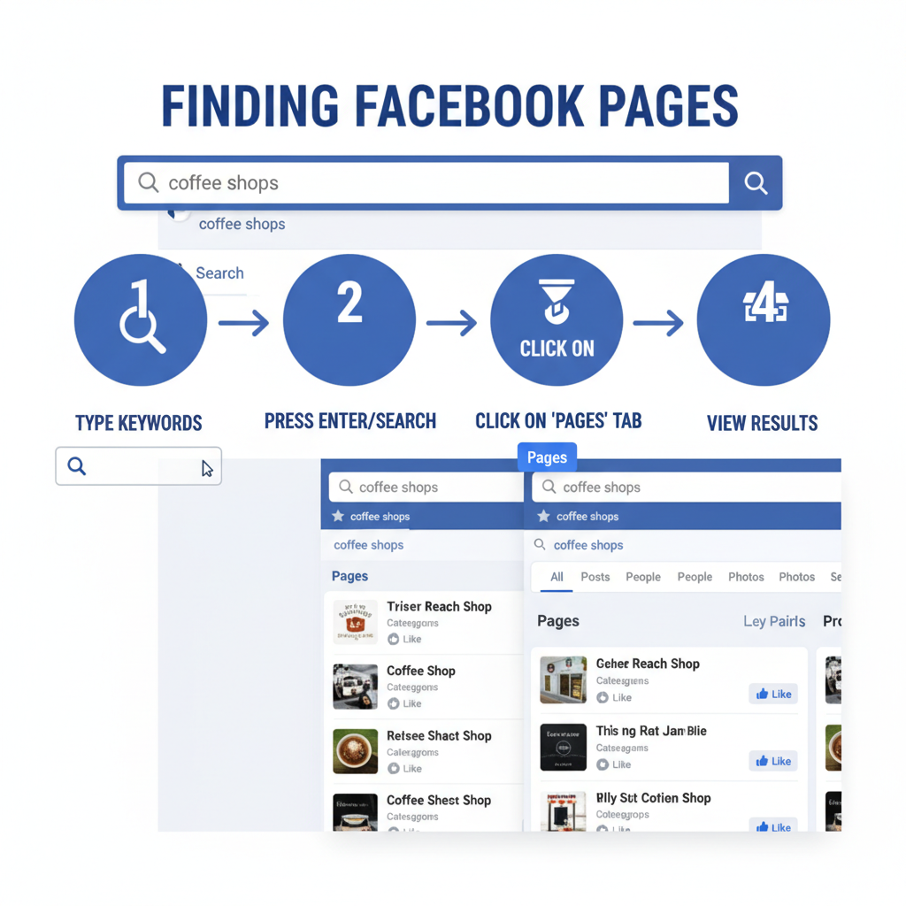On mobile: — how to like pages on facebook