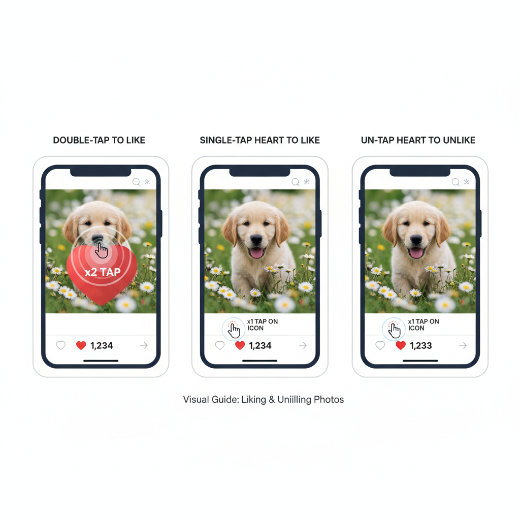 Liking Photos in Instagram Stories — how to like photos on instagram