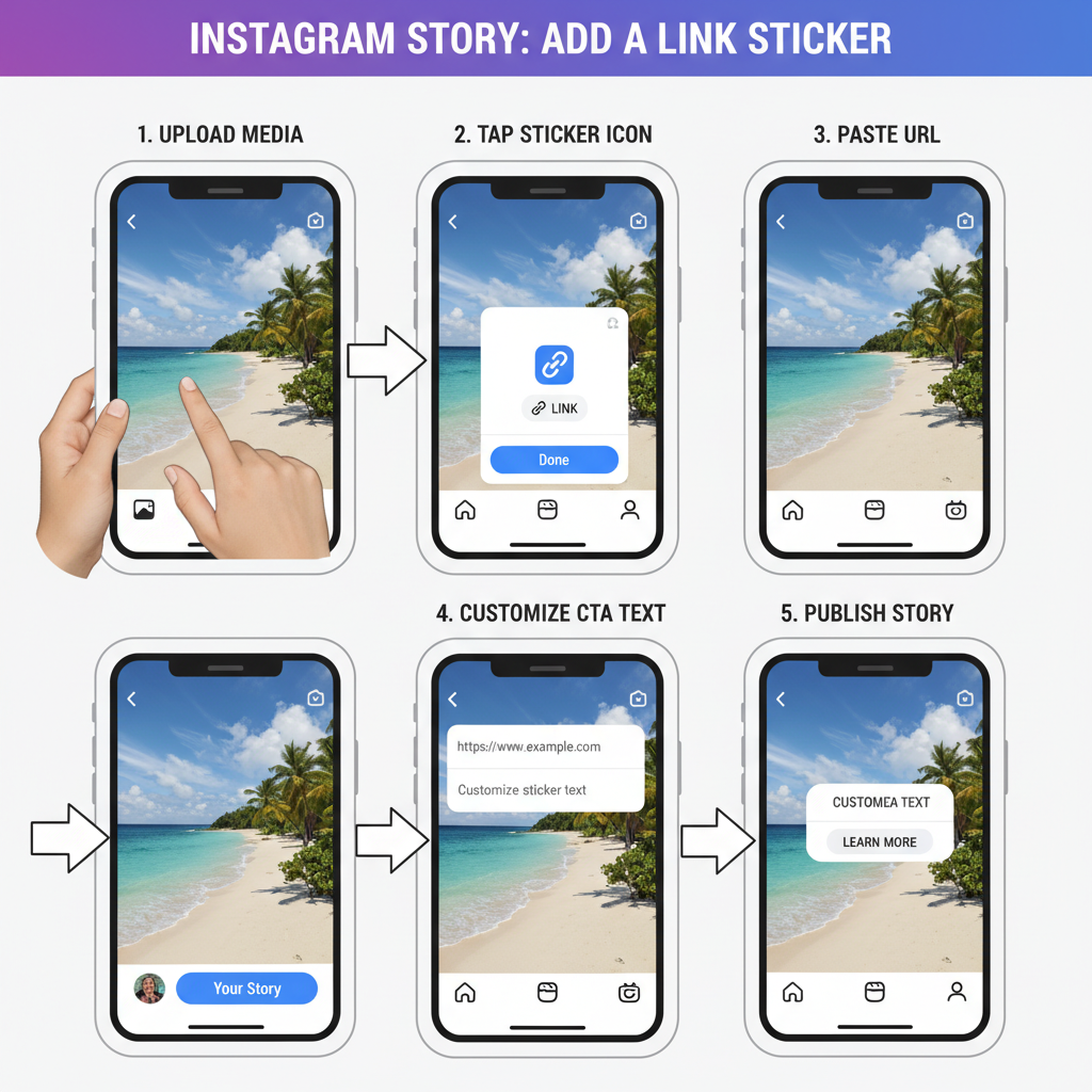 Ways to prepare your link: — how to link instagram story to website