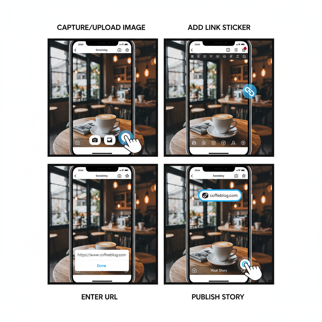 Embedding Links in Instagram Stories with the Link Sticker — how to make a hyperlink in instagram