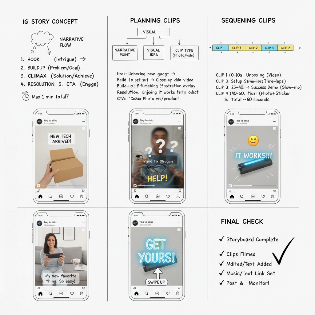 Create a Long IG Story That Keeps Viewers Watching — how to make a long instagram story