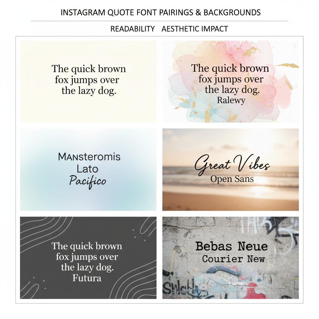 Choose a Background Style That Enhances the Message — how to make a quote for instagram