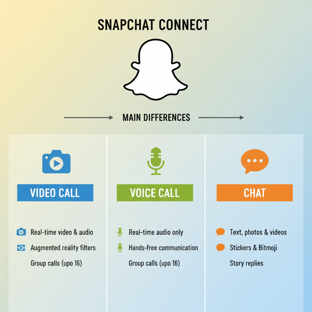 Step-by-Step Guide to Starting a Video Call (From Chat Screen) — how to make a video call on snapchat