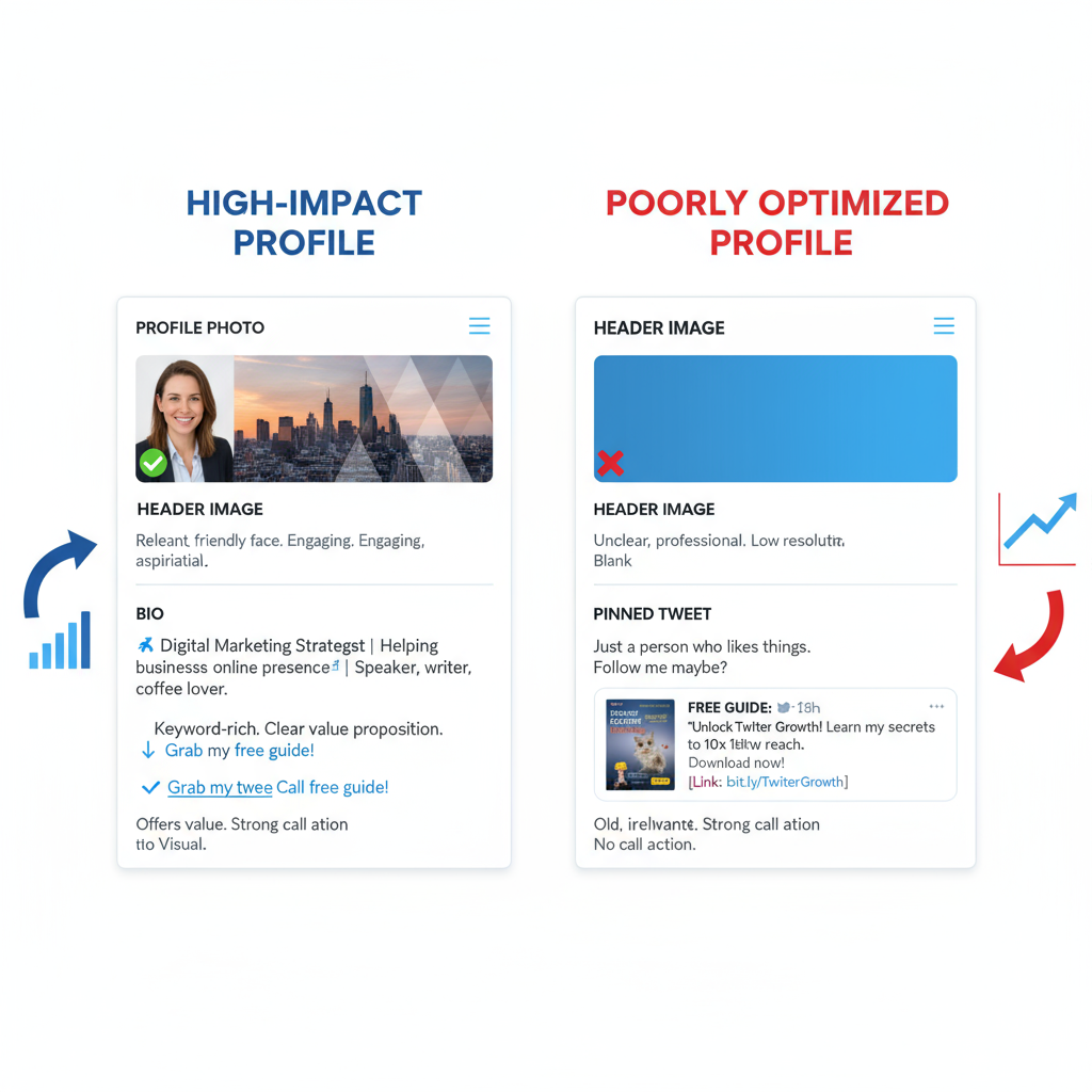 Elements of a High-Impact Twitter Profile — how to make more followers on twitter fast