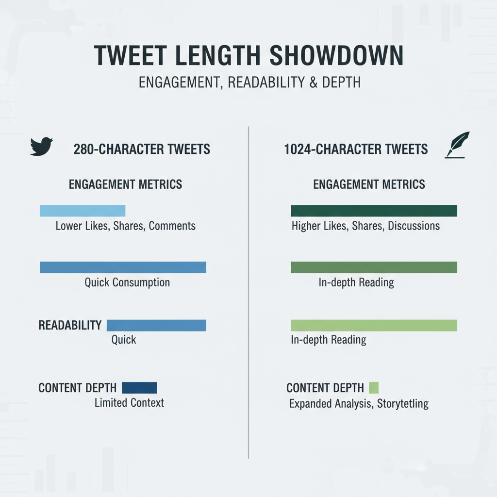 Threads vs Single Longer Tweets — how to make the most of 1024 character tweets on twitter