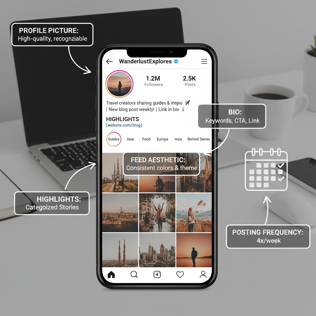 Optimize Your Instagram Profile — how to organically grow your instagram