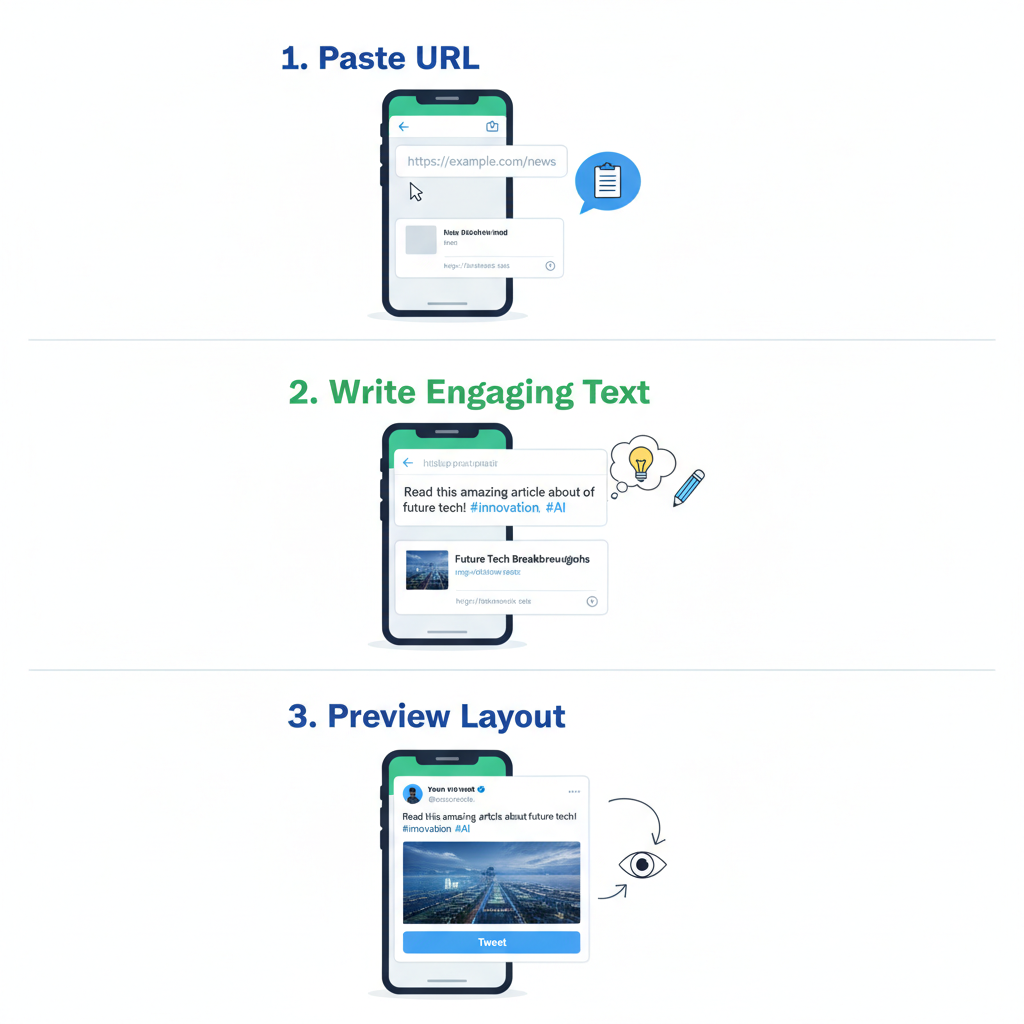 Use Twitter Card Validator for Preview Optimization — how to post a link in a tweet