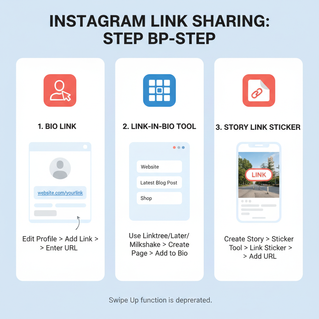 Add a Clickable Link in Your Bio — how to post a link to instagram