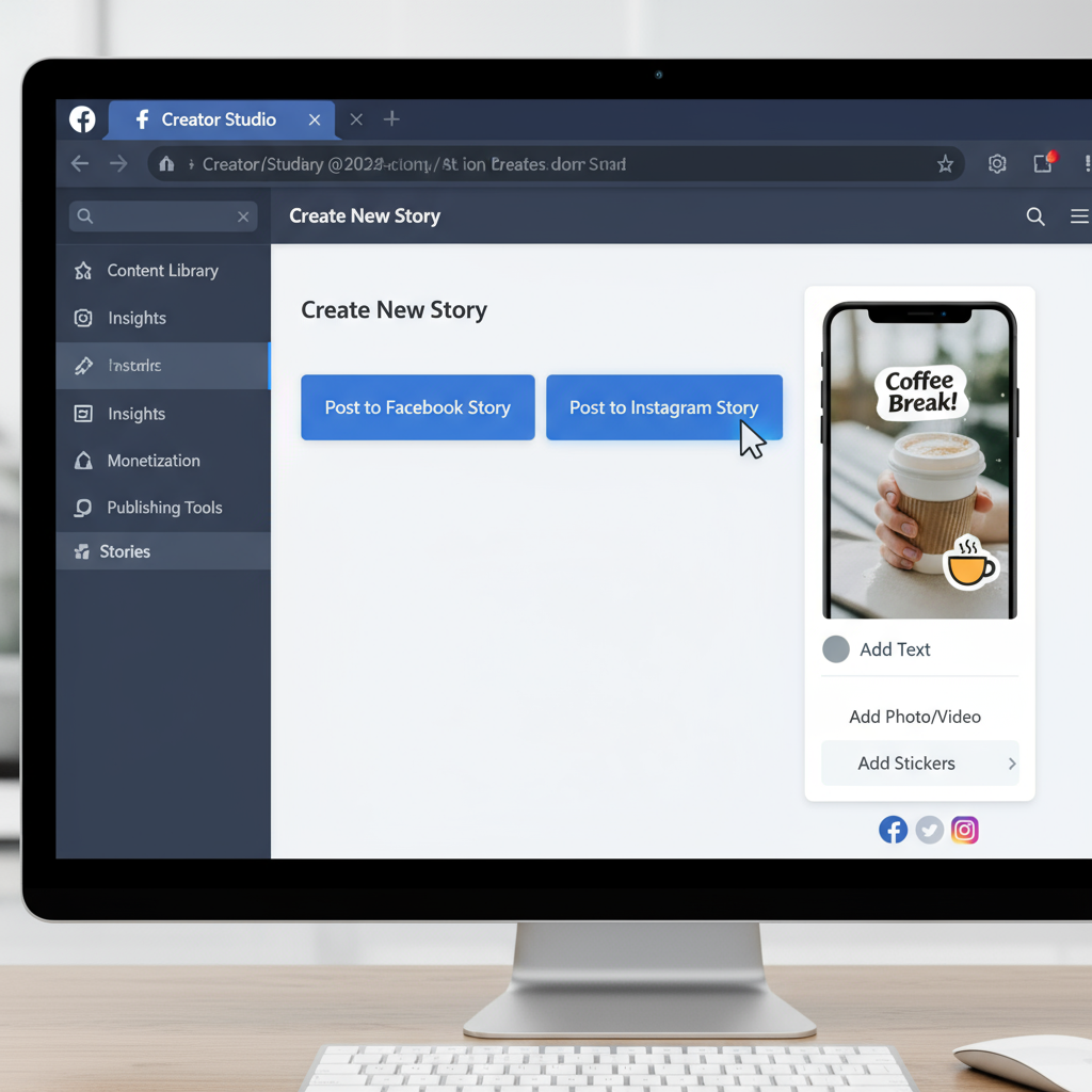 Using Instagram’s Official Web Upload Tool — how to post instagram stories from pc