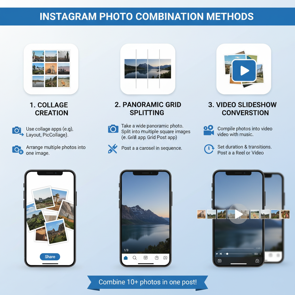 Using Third‑Party Tools for Complex Multi‑Image Layouts — how to post more than 10 photos on instagram