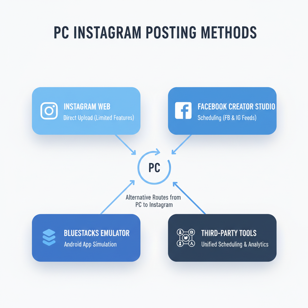 Publicar directamente desde Instagram Web — how to post on instagram from pc