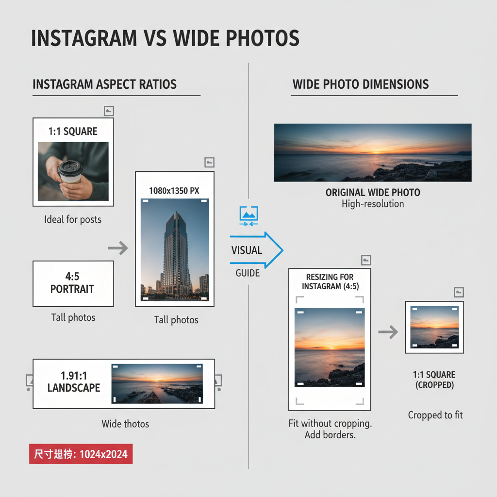 Choosing the Best Editing Tool for Resizing Wide Photos — how to post wide photos on instagram