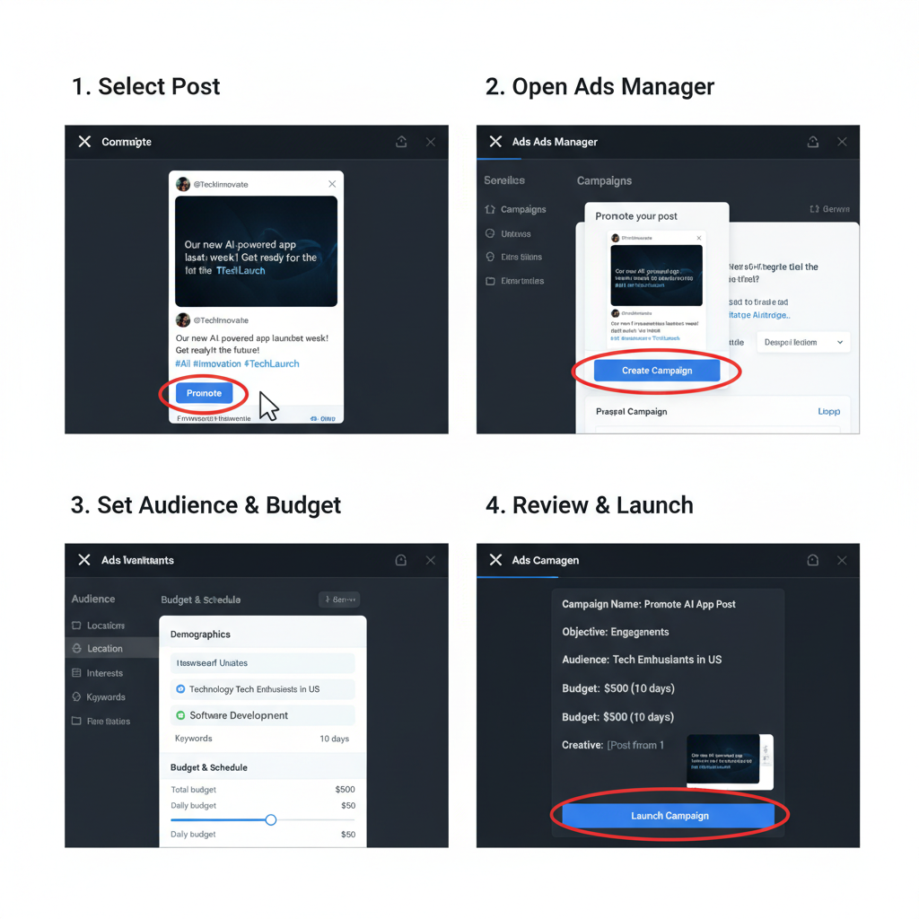 Define Your Target Audience in X Ads Manager — how to promote a post on x effectively