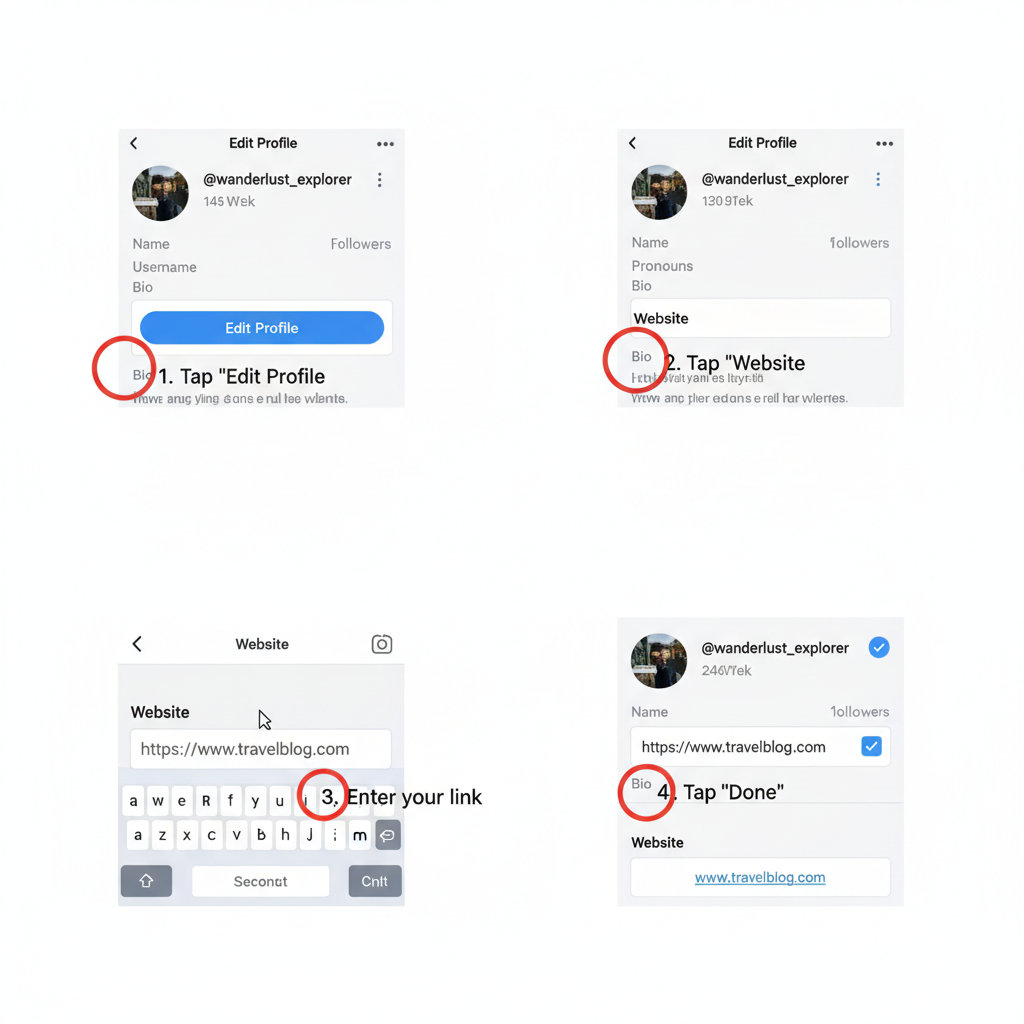 Adding a Link to Your Instagram Bio — how to put a link on instagram