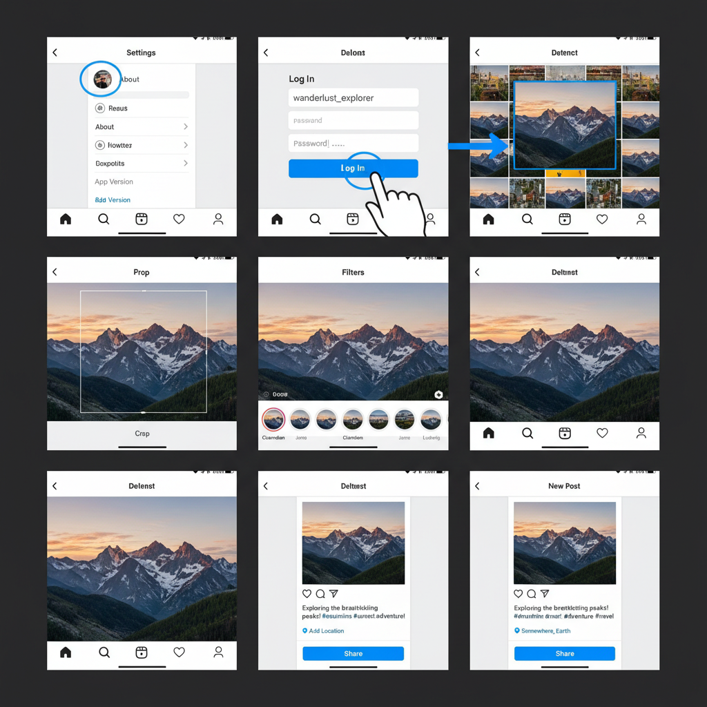 Choose the Right Instagram Content Type — how to put a picture on instagram step by step