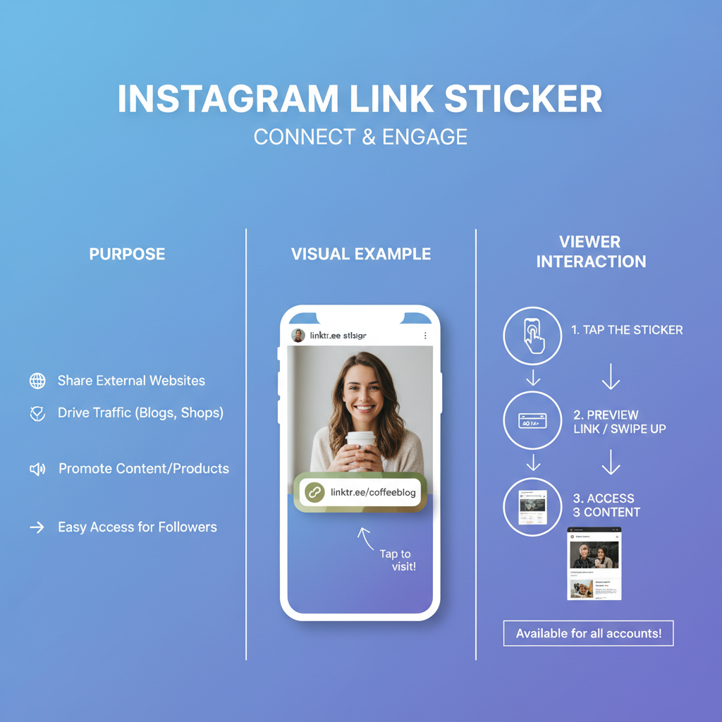 Open Story Creation and Select Content — how to put links in your instagram story