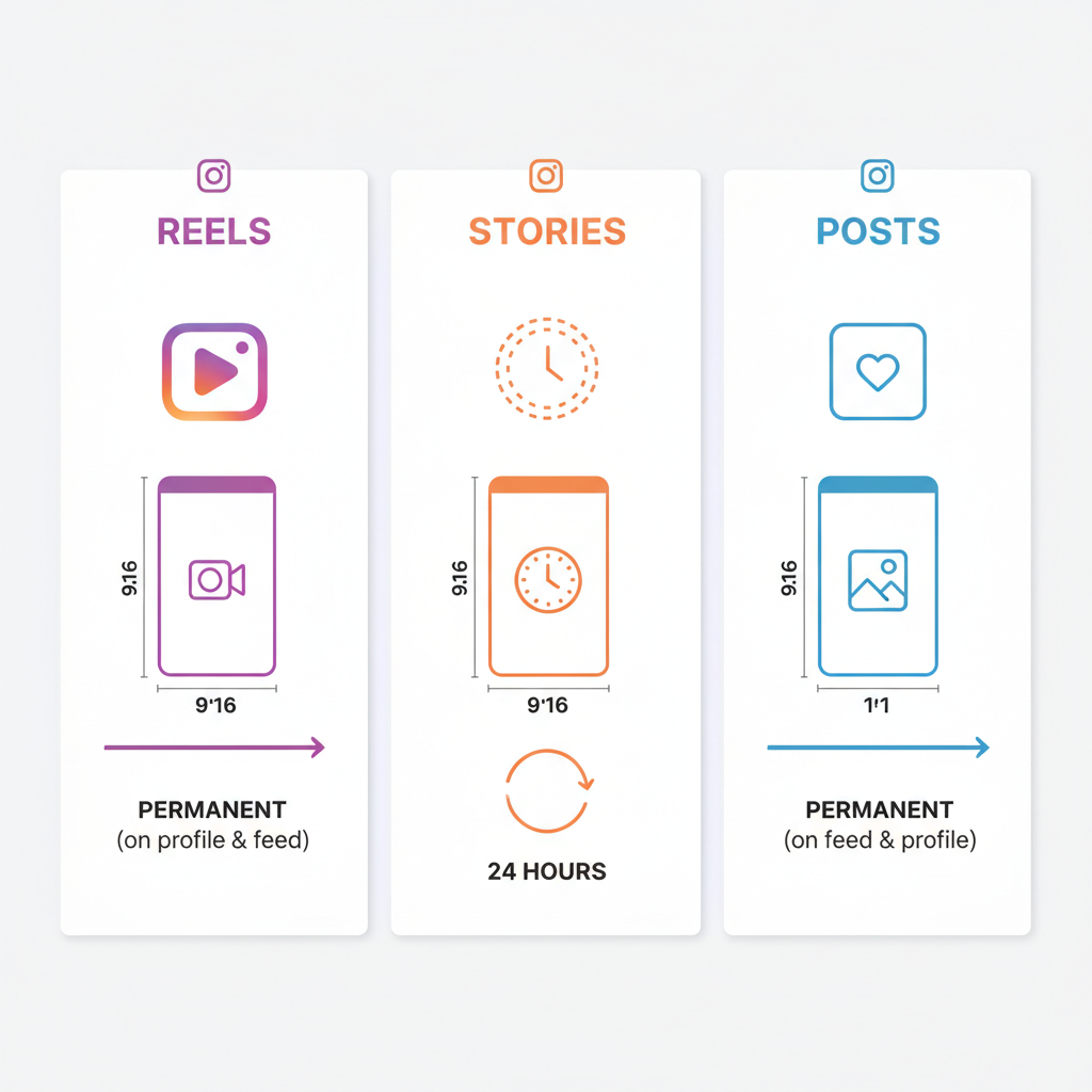 Tap the Paper Airplane Share Icon — how to put reels on story