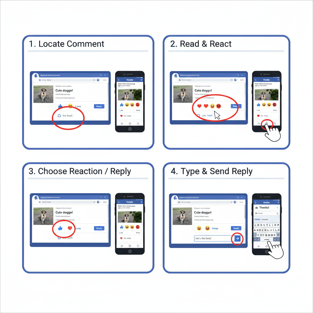 How to React to a Comment on Facebook Professionally — how to react to a comment on facebook effectively