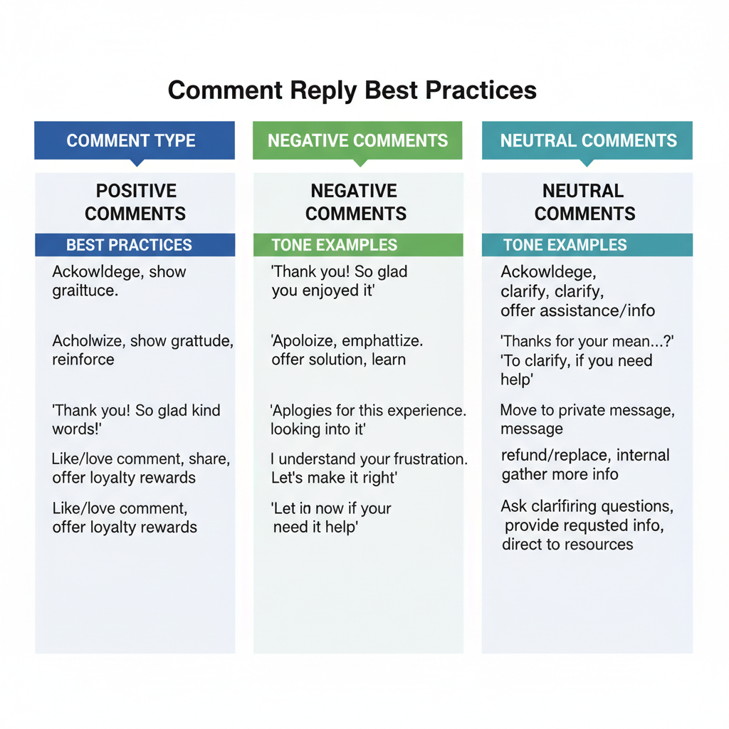 Setting Brand Tone and Voice Guidelines — how to react to facebook comments effectively