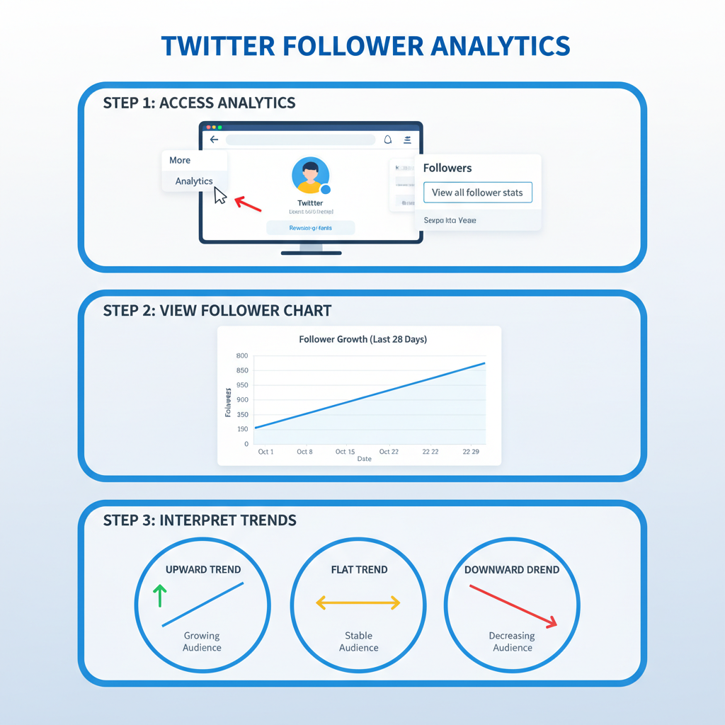 How to Access a Twitter Follower Chart — how to read and use a twitter follower chart for growth